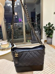 Chanel Gabrielle bag (navy blue, medium)