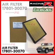 AIR FILTER for Toyota FJ Cruiser 2010 - up ( 17801-38050 ) 4x4b