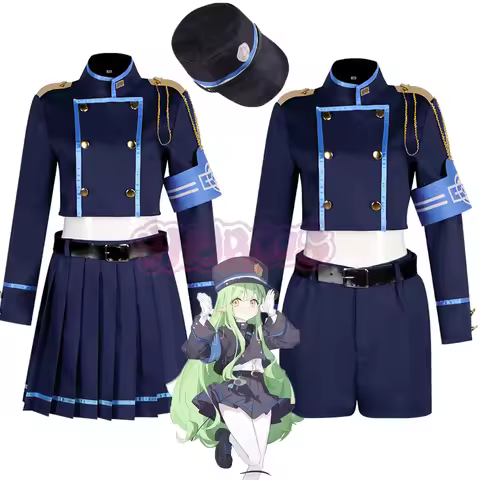 Anime Tachibana Hikari Railway Academy School Uniform Cosplay Game Blue Archive Costume Tachibana No