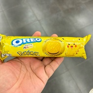Oreo Pokemon Pikachu Kuning Cookies Special Edition 119gram