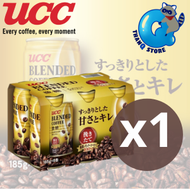 UCC - UCC 微糖咖啡 185g x 6罐裝 x 1