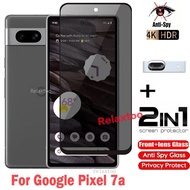 Privacy Screen Protect Glass Film For Google Pixel 8 7 Pro 7A 8Pro 7Pro Pixel8Pro Pixel7Pro Pixel7A 