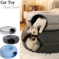 ⭐ DONUT TUNNEL ⭐ DONUT BED ROUND BED FOR PET DOG CAT PUPPY KITTEN. super soft and washable Donut Tun