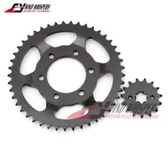 Motorcycle Front Rear Sprockets For Yamaha XT225 XT 225 D,E,F,L,M N,P,R,S,T,V,W Serow 225 1992-2007 