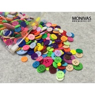 150g Colourful PVC Button Art Materials DIY Scrapbook Crafting Supplies