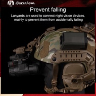 BUR_ Night Vision Device Lanyard Nvg Anti-lost Lanyard with 360° Rotation Helmet Mount for Wilcox L2