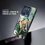 HP Tecno Pova 5 5 Pro Case Premium Matte Softcase Hybrid IMD Plate Hologram - ONE PIECE CS Motif - G