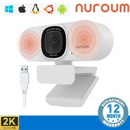 NUROUM V15-AF  2K Auto Focus Full HD Webcam With Privacy protection supported Plug And Play For Computer Laptop