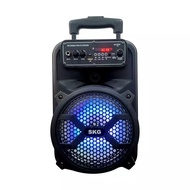 SKG ลำโพงล้อลาก 6.5 นิ้ว 3000 W รุ่น SR-9000 BT8 สีดำ