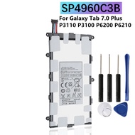 Tablet SP4960C3B Battery 4000mAh For Galaxy Tab 2 7.0/7.0 Plus GT-P3100 P3100 P3110 P6200