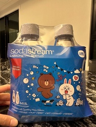 Sodastream LINE 限定 聯名 水瓶 2入 氣泡水 氣泡水機