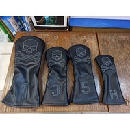 ** Presidential Golf * Skull Skull LOGO Golf Premium Iron Cover No. 1 Wood Cover Fairway Wood Cover 