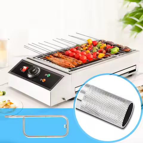 60041 Grill Burner 304 Stainless Steel Grill Burner 20.5 Inch Gas Grill for Weber Q200/Q220/Q2000/Q2