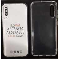 Jelly Case Samsung Galaxy A50 Samsung A51/ A52/ A52s Clear Anti-crack Silicon Clear Transparent