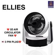 100% ORIGINAL ELLIES High Power Air Circulator 3D Fan AK2509