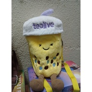 tealive sling bag (plushie)