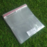 OPP Seal Bread Pie Souvenir Plastic Adhesive Glue 14x14 OPP Seal Cake Plastic/ 14cm x 14cm