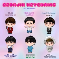 GANTUNGAN Bts Jin Collection Keychain by Little Gooma - BTS Keychain - Jin Seokjin Keychain
