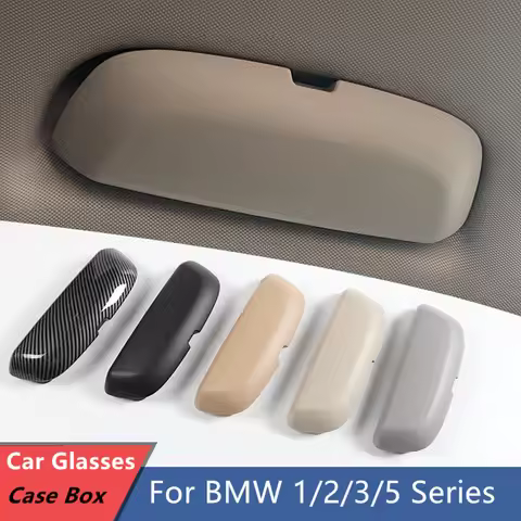 Car Sunglasses Glasses Case Holder Box For Bmw F10 1 2 3 4 5 7 Series X1 X3 X4 X5 X6 F30 F15 F16 F34