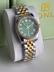 [ PREMIUM ITEMS✅ ] BONIA Diamond with Date Stainless Steel Ladies Luxury Women Watches