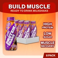 APPLIED NUTRITION High Protein Milkshake 330ML/500ML Low Sugar Post Workout 8 Pack