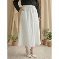 Daisy by Voir Malaysia Skirt Women Casual Cotton Blend - Green