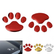Dog Paw Footprint 3D PVC Car Sticker Nick Cover Sticker