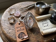 藍線石水晶- S 925純銀戒指