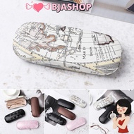 BJASHOP Eyeglasses  Portable Eyeglasses Accessories Vintage Hard Leather