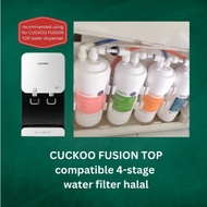 Cuckoo Fusion top Compatible 4Stage Water Filter (Halal Certified Filter)