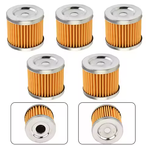 5PCS Motorcycle Engine Oil Filter For HJ125K GN125 EN125 GS125 HJ GN EN 125 125cc Aftermarket Spare 