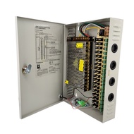 12V30A 18-Channel Concentrated Power Supply Power Supply Monitoring LED Power Box Switching Power Su