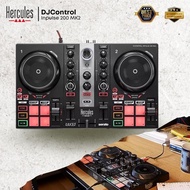 Hercules DJControl Inpulse 200 MK2 | Portable USB DJ Controller with Beatmatch Guide, DJ Academy and