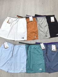 外國預訂 多色選 the north face logo 拼色機能款 短褲