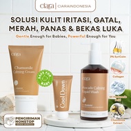 Ciara Cool Down Hydrating Calming Gel X Ciara Avocado Calming Liquid Wash X Chamomile Calming Cream 