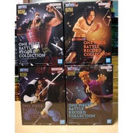 BANPRESTO ONE PIECE BATTLE RECORD COLLECTION PORTGAS D ACE / JOZU / VISTA / MARCO