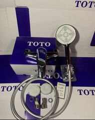 🏆💎認證商家🏆💎  TOTO 全銅 淋浴 花灑套裝 帶龍頭 水龍頭 沖涼 花灑頭 TOTO all-copper shower set with faucet, faucet, shower head