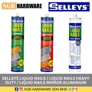Selleys Liquid Nails Extreme Strength Construction Adhesive Heavy Duty Mosaic Tile Glue Gam Kayu / M