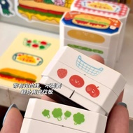Cute Ancient Style Stacking Seal High-value Handbook Schedule Book diy Decorative Material Style Mat