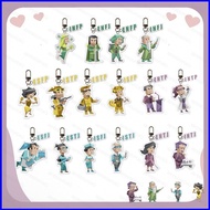 SQ3 MBTI INFP ISTP sixteen personality types keychain bag pendant cartoon acrylic key holder QS3