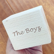 Angelagifts wooden custom song The Boys photo engraved digital music box,personalized father's day m
