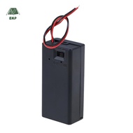 [EKP] 9V Volt PP3 battery holder box dc case w/ wire lead on/off switch cover
 Good