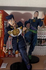 JOJO 重塗 一番賞 東方仗助  + 虹村億泰  一套 figure ichiban kuji josuke repaint + okuyasu figures
