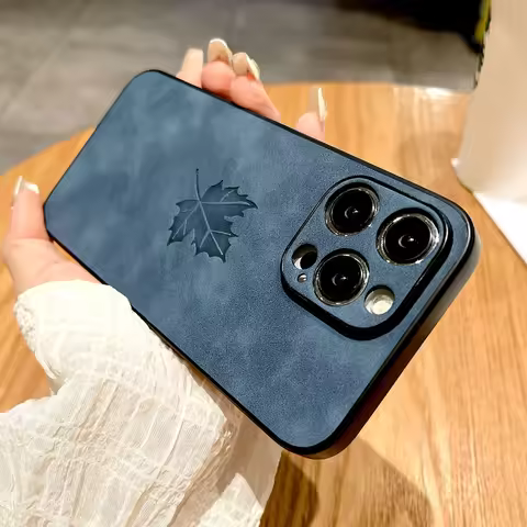 Leather Retra Case For iPhone 17 Air 16 15 14 13 12 11 Pro Max Plus 16E iPhone15 iPhone14 iPhone13 i