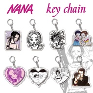 NANA Anime Nana Osaki Nana Komatsu Keychain transparent mica decorative accessory Manga bookbag Ai Y