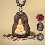 Agarwood 57 Amulet Pendant 12 Zodiac Patronus Pendant Pure Bottle Guanyin Tara Necklace Benming Amul
