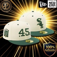 [New Era] Cap 59FIFTY Side Patch ONSPOTZ Special Order CHR/GR 8 59Fifty 2-Tone Color Chrome Dk