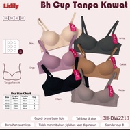 Lidily Push Up Bra BH H1901/ DW2218 Wire Free Foam Hook 3 Cup AB 3/4 (36-42) Seamless