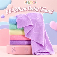 60*30cm Newborn Baby Bath Towel Tuala Baby Newborn Tuala Mandi Bayi Tuala Kecil Barang Baby