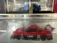 CM model 1/64 GTR-R34 with LBWK Livery and tomica R34 custom wheel